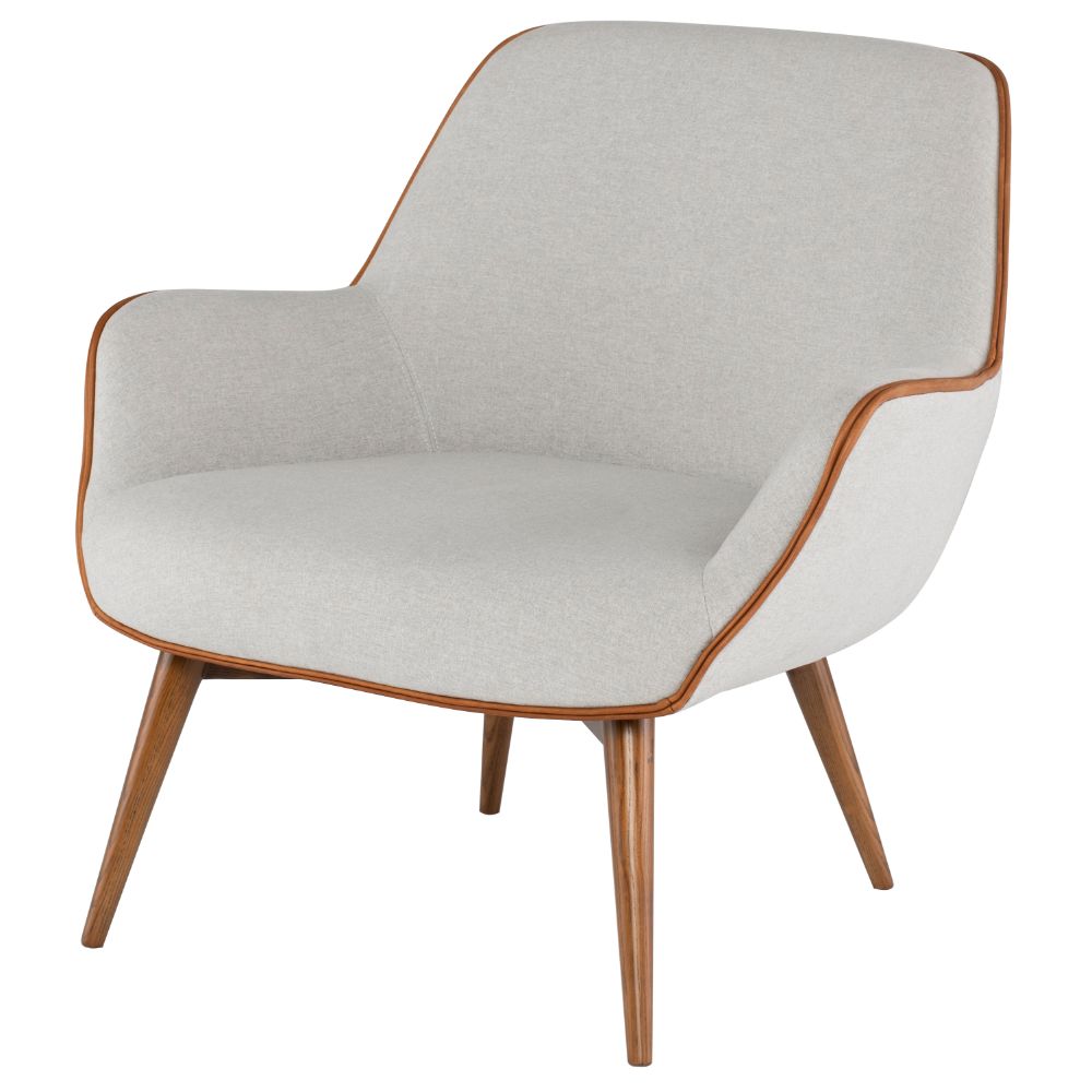 Nuevo HGSC177 GRETCHEN OCCASIONAL CHAIR in STONE GREY